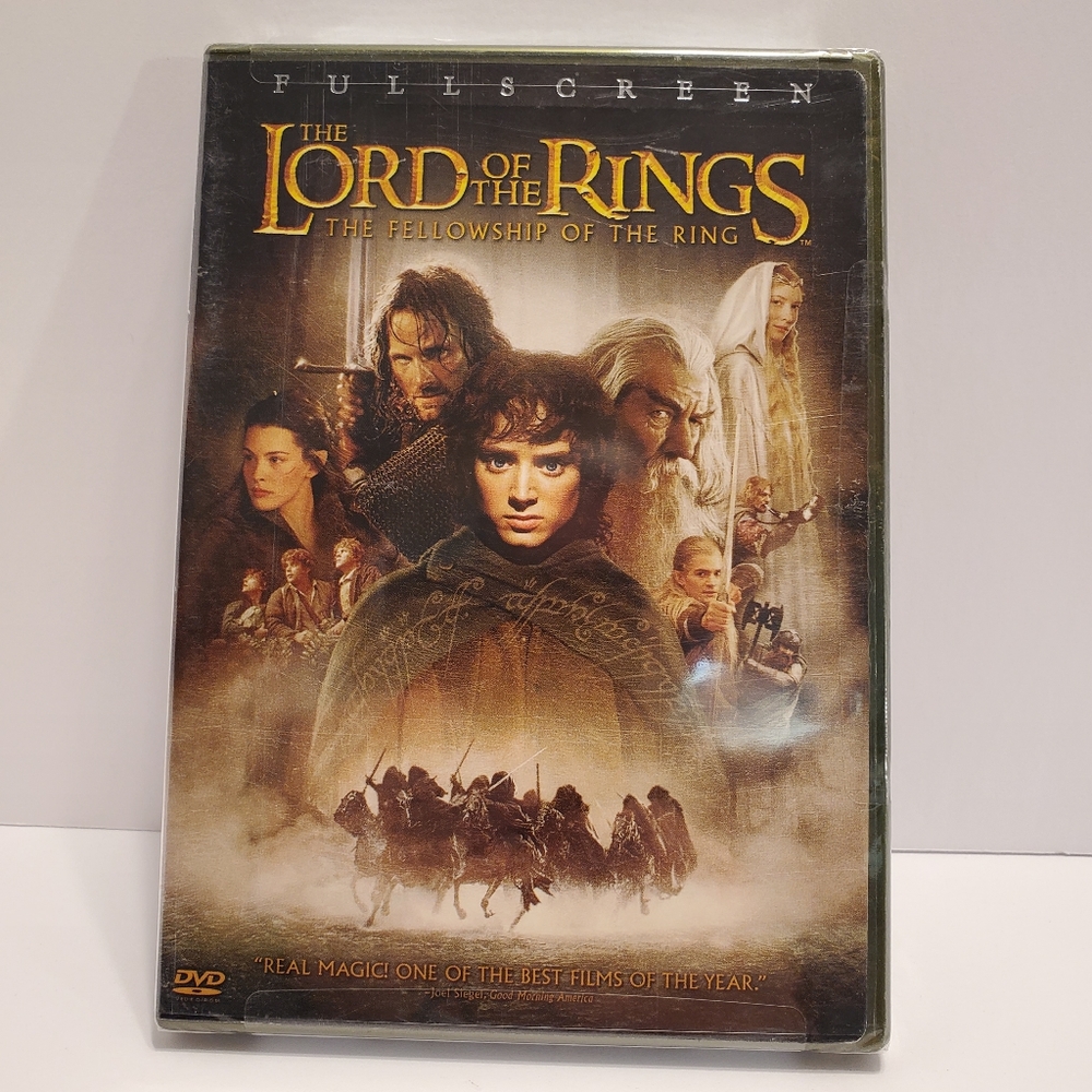 Lord of the Rings DVD Fellowship of the Ring